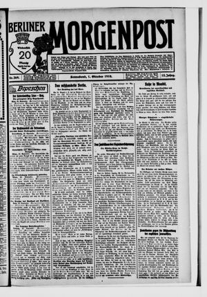 Berliner Morgenpost vom 01.10.1910