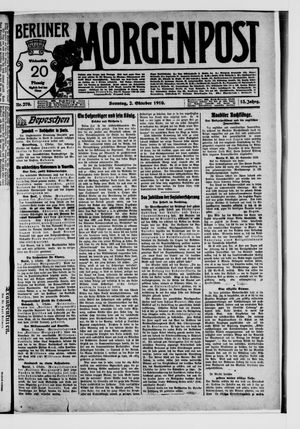 Berliner Morgenpost vom 02.10.1910