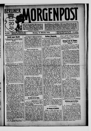 Berliner Morgenpost on Oct 10, 1910