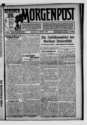 Berliner Morgenpost vom 12.10.1910