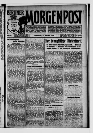 Berliner Morgenpost vom 13.10.1910