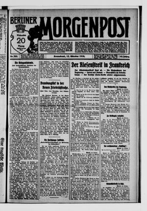Berliner Morgenpost vom 15.10.1910