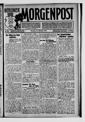 Berliner Morgenpost vom 24.10.1910
