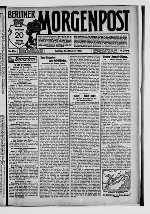 Berliner Morgenpost vom 28.10.1910