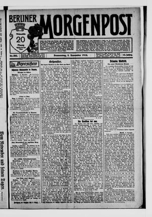 Berliner Morgenpost vom 03.11.1910
