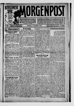 Berliner Morgenpost vom 06.11.1910