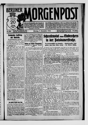 Berliner Morgenpost vom 07.11.1910