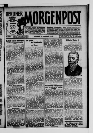 Berliner Morgenpost vom 16.11.1910