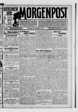 Berliner Morgenpost vom 29.11.1910