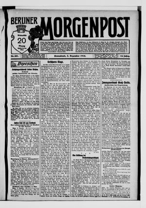 Berliner Morgenpost vom 03.12.1910
