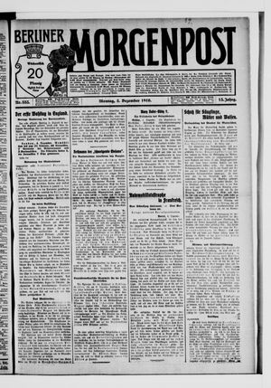 Berliner Morgenpost on Dec 5, 1910