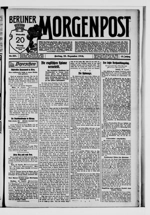 Berliner Morgenpost vom 23.12.1910
