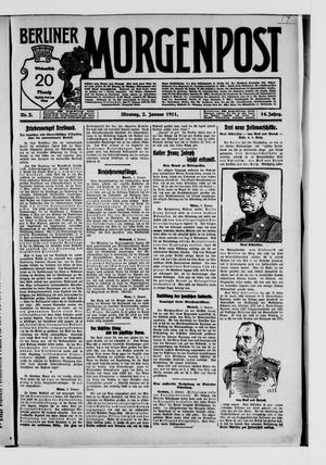 Berliner Morgenpost vom 02.01.1911