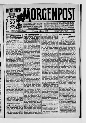 Berliner Morgenpost vom 03.01.1911
