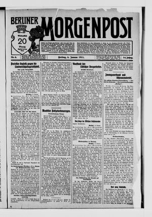 Berliner Morgenpost vom 06.01.1911