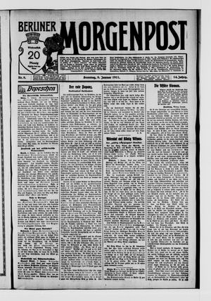 Berliner Morgenpost vom 08.01.1911