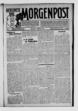 Berliner Morgenpost on Jan 9, 1911