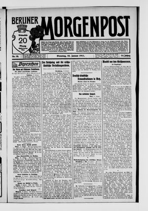 Berliner Morgenpost vom 10.01.1911