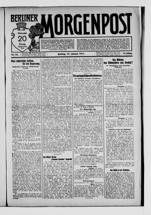 Berliner Morgenpost vom 13.01.1911