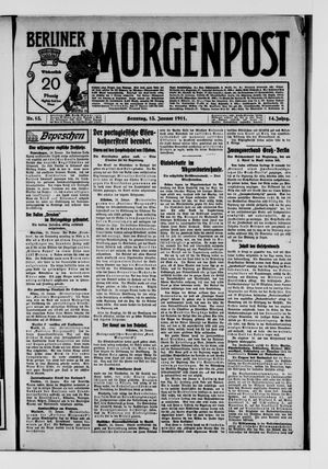 Berliner Morgenpost vom 15.01.1911