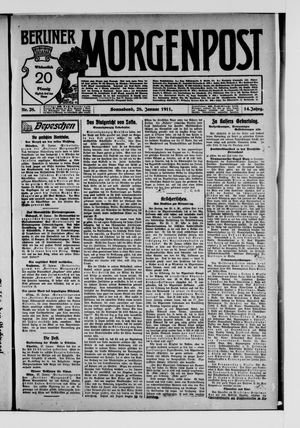 Berliner Morgenpost vom 28.01.1911