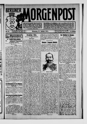 Berliner Morgenpost vom 31.01.1911