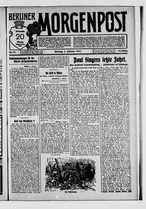 Berliner Morgenpost vom 06.02.1911