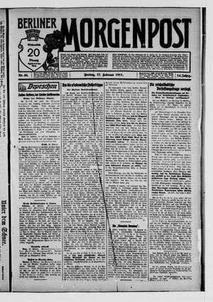 Berliner Morgenpost vom 17.02.1911