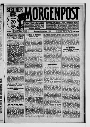 Berliner Morgenpost vom 19.02.1911
