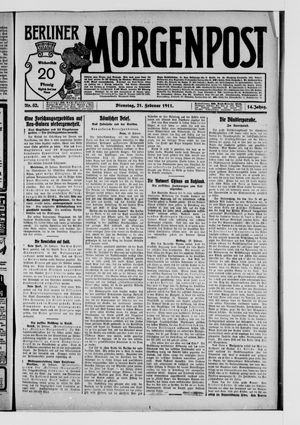 Berliner Morgenpost vom 21.02.1911