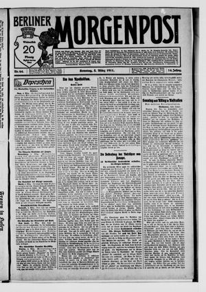Berliner Morgenpost vom 05.03.1911