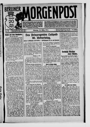 Berliner Morgenpost vom 13.03.1911