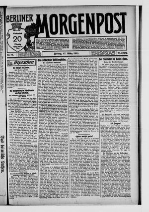 Berliner Morgenpost vom 17.03.1911