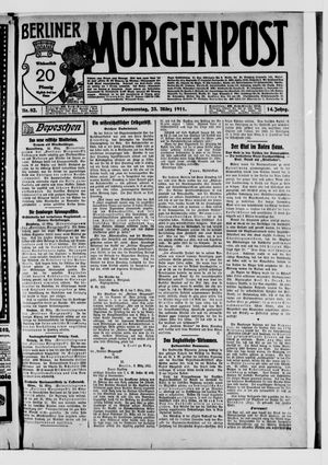 Berliner Morgenpost vom 23.03.1911