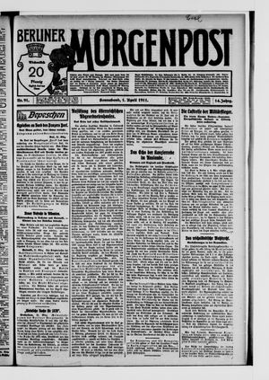 Berliner Morgenpost vom 01.04.1911