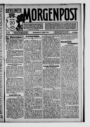 Berliner Morgenpost vom 08.04.1911