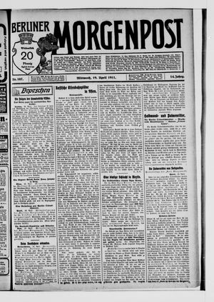 Berliner Morgenpost vom 19.04.1911
