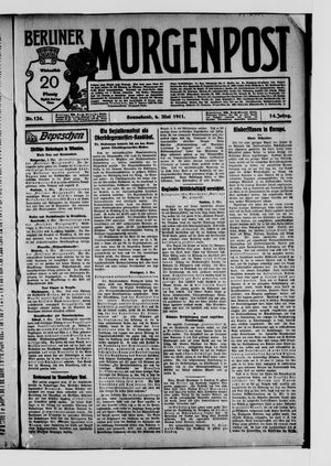 Berliner Morgenpost vom 06.05.1911