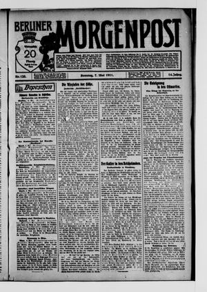 Berliner Morgenpost vom 07.05.1911
