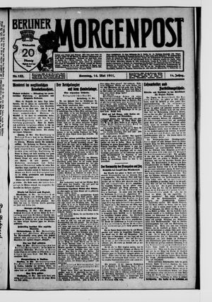 Berliner Morgenpost vom 14.05.1911