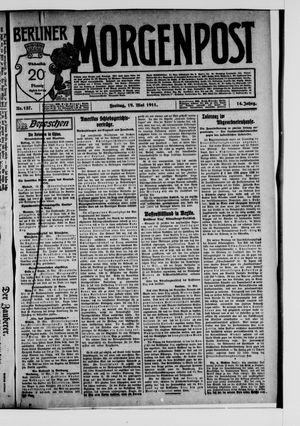 Berliner Morgenpost vom 19.05.1911