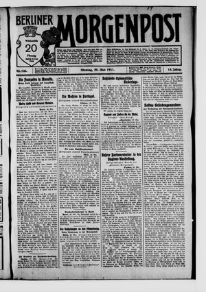 Berliner Morgenpost vom 29.05.1911