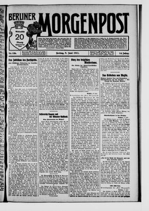 Berliner Morgenpost vom 09.06.1911