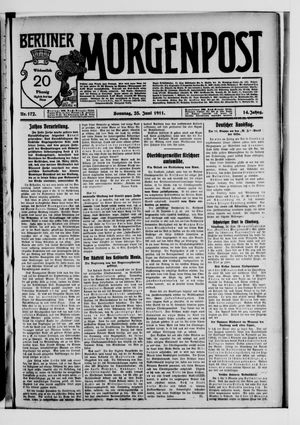 Berliner Morgenpost vom 25.06.1911