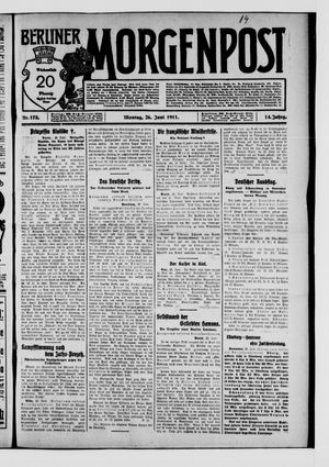 Berliner Morgenpost vom 26.06.1911