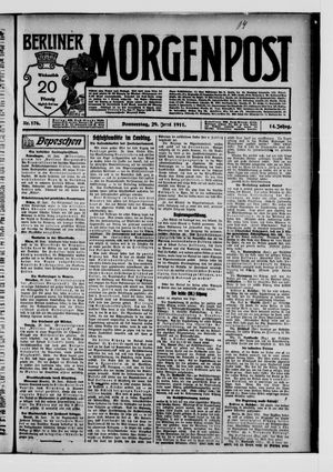 Berliner Morgenpost vom 29.06.1911