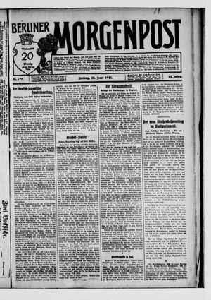 Berliner Morgenpost vom 30.06.1911