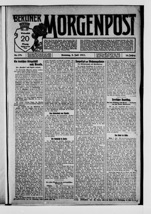 Berliner Morgenpost vom 02.07.1911