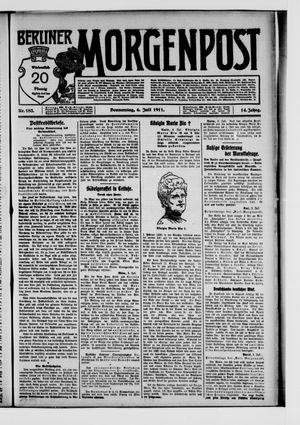 Berliner Morgenpost vom 06.07.1911