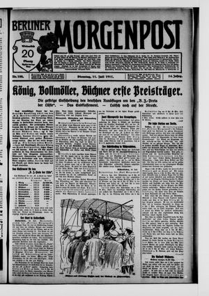 Berliner Morgenpost vom 11.07.1911